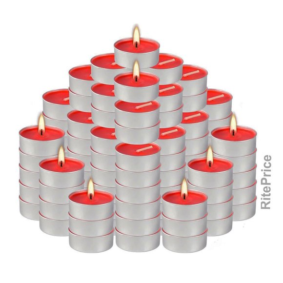 30 Pcs (1 Pack) Strawberry Tealight Candles, Aromatherapy 2.5 hrs Burn Freshener - Picture 6 of 11